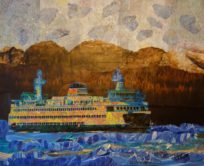 Washington Ferry by Colleen Foye Bollen