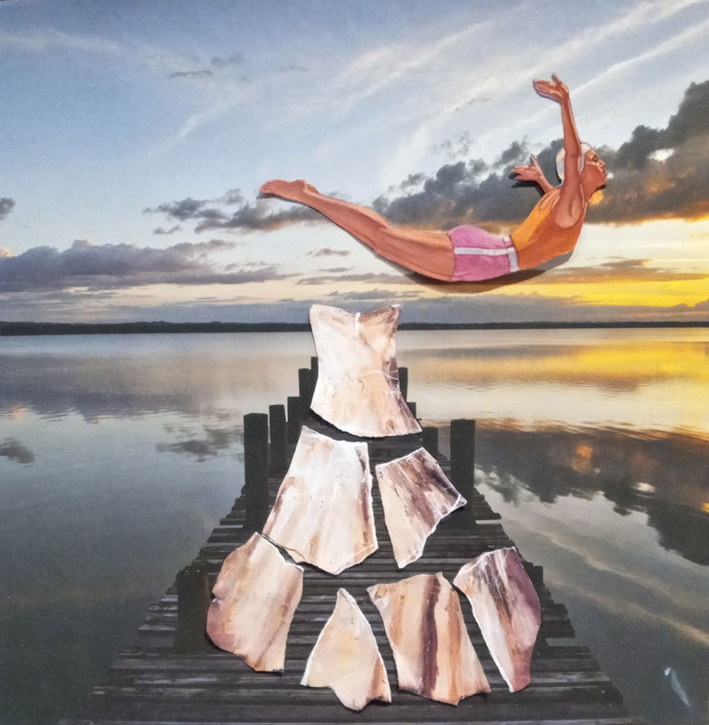 Collage by Nan Harty